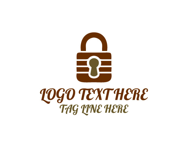 Core Minimal Padlock Logo