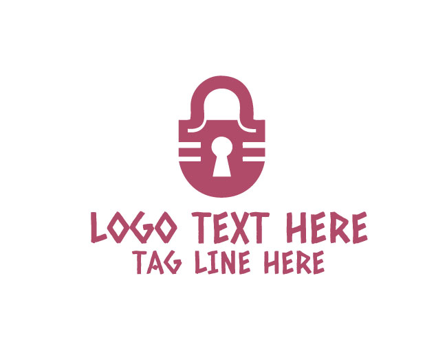 Simple Padlock Logo