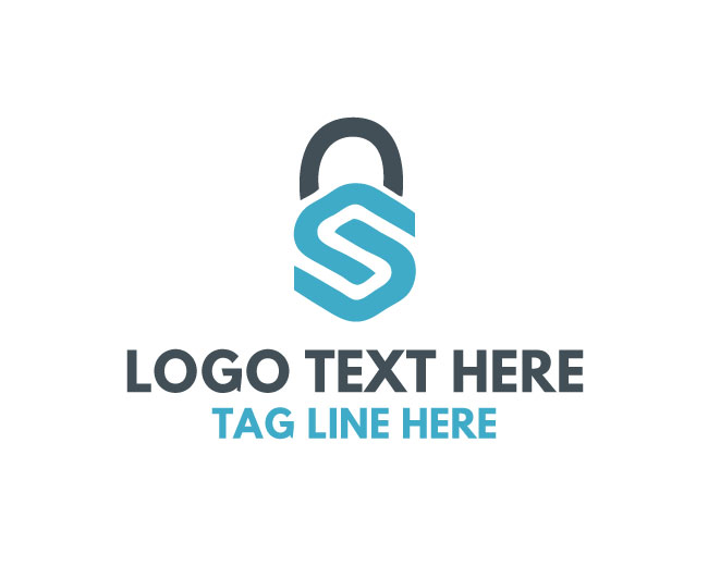 Letter S Padlock Logo