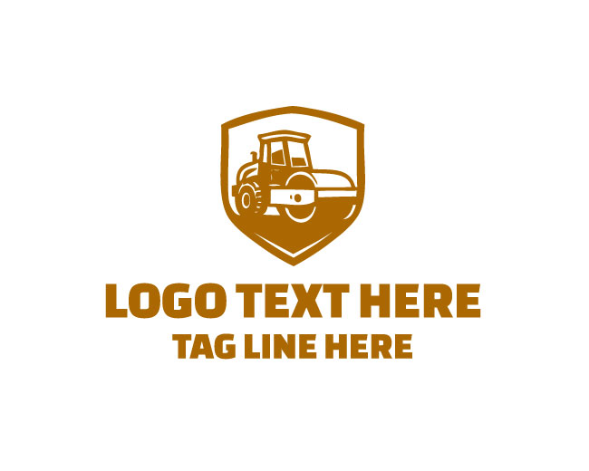  Basic Road Roller Logo
