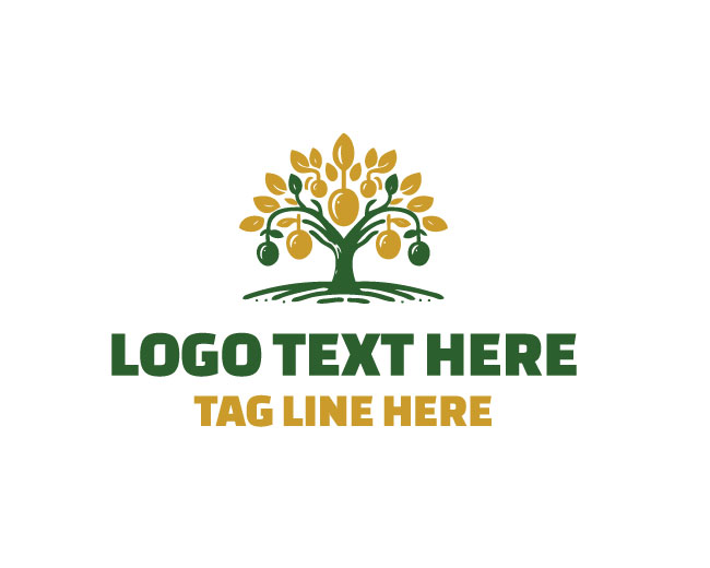 Rural Orchard Tree Logo