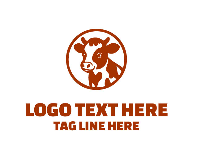Baby Cow Milk Logo