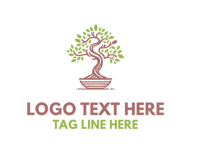 Bonsai Tree Logo Basic Form