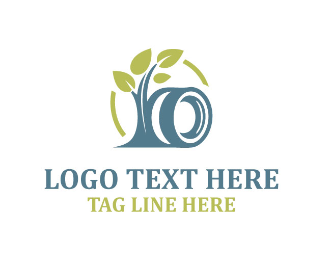 Photography Tree Logo Simple Style