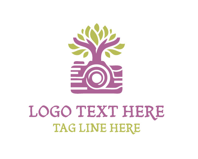Photography Tree Logo Creative Design