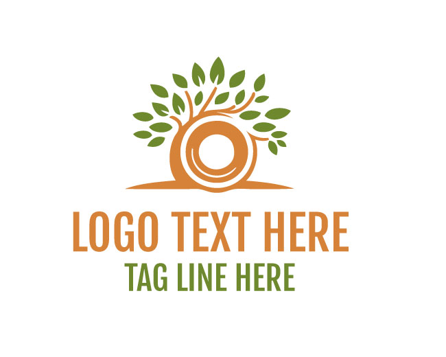Photography Tree Logo Clean Concept