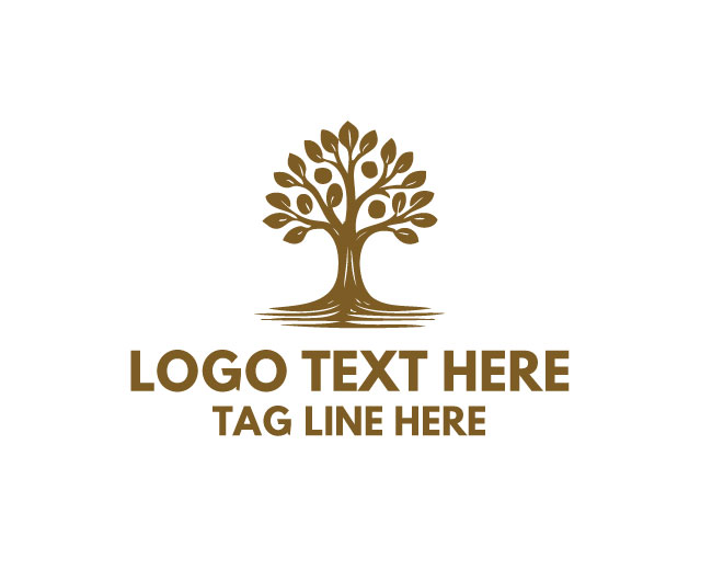 Fresh Orchard Tree Logo