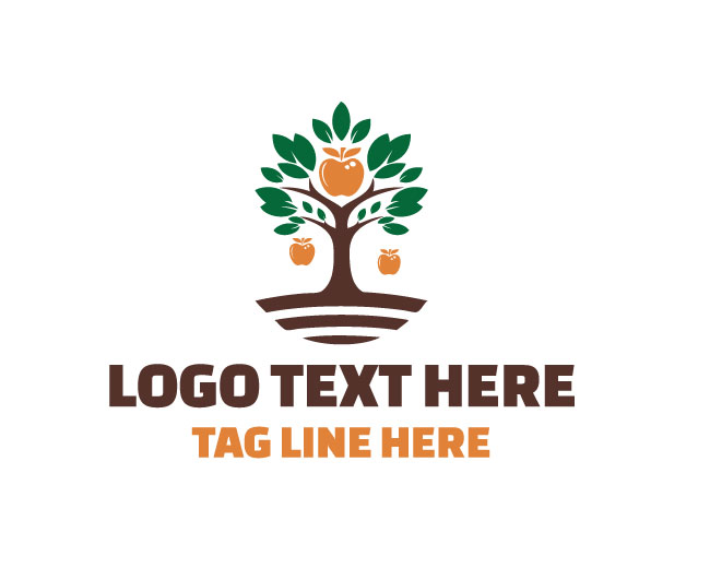 Orchard Fruit Logo