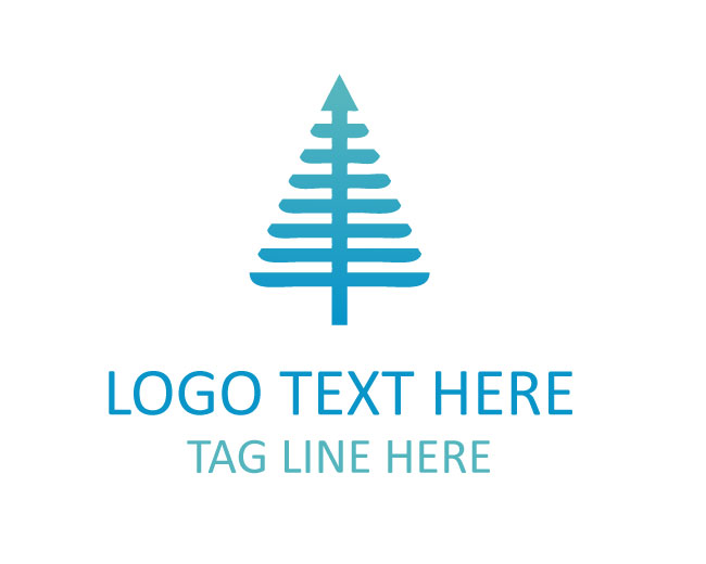 Pine Tree Logo Basic Style