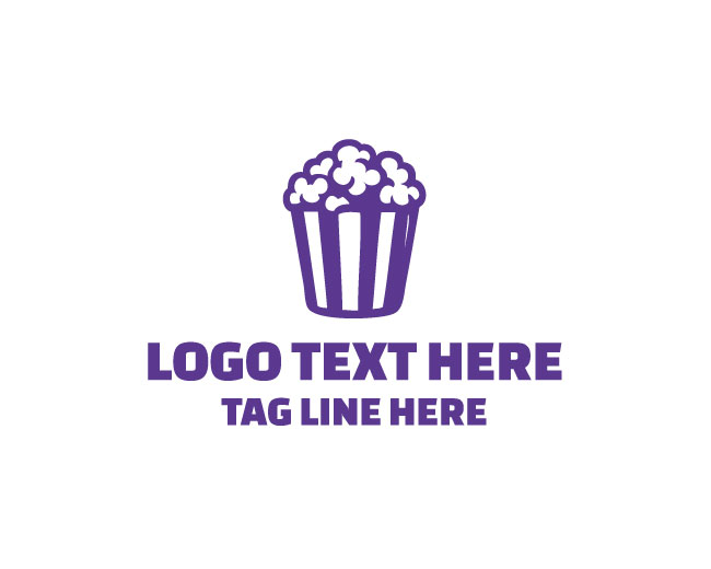 Popcorn Blue Logo