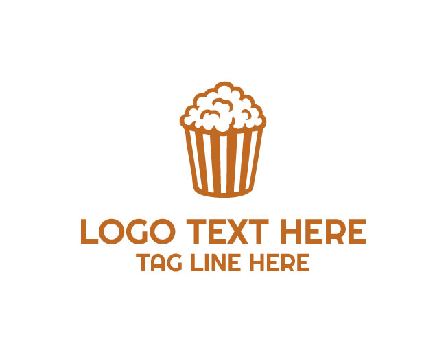 Popcorn Modern Logo