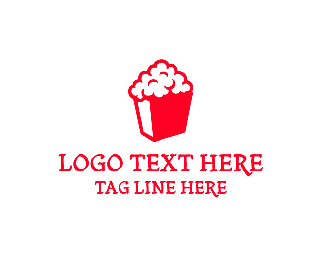 Popcorn Abstract Logo