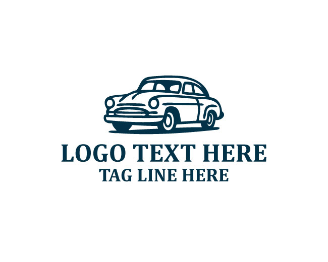 Retro Car Logo