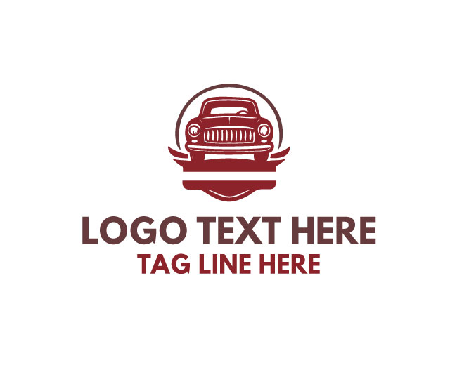 Vintage Car Emblem Logo