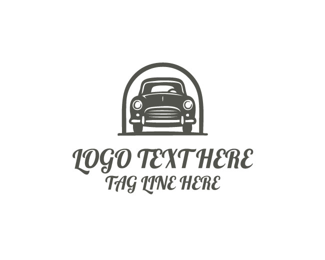 Vintage Car Emblem Logo