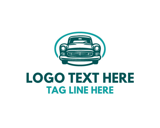 Vintage Car Modern Logo