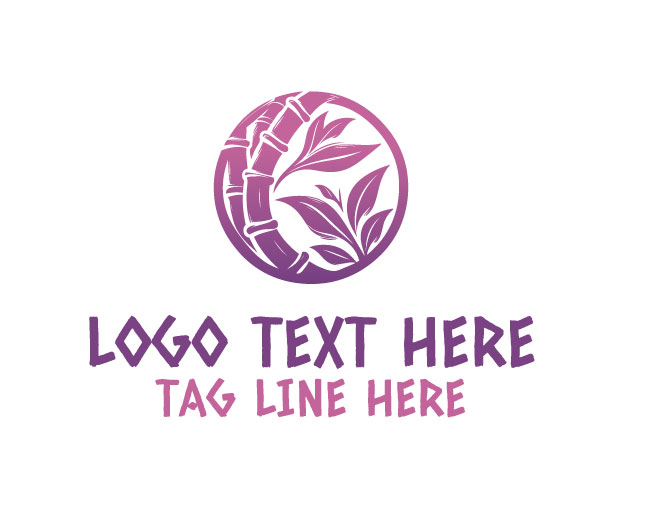 Bamboo Natural Flow Logo
