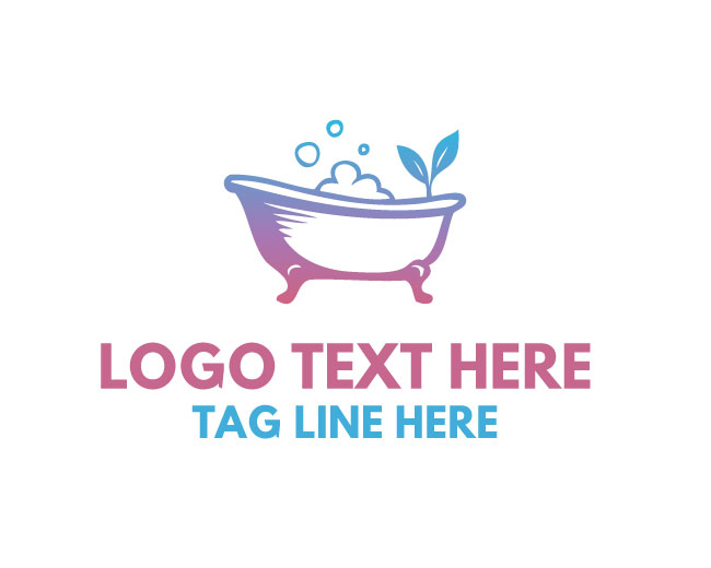 Luxury Bath Tub Logo