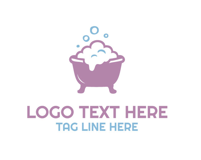Relaxing Bathtub Logo