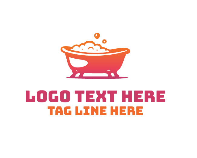 Premium Bath Tub Logo