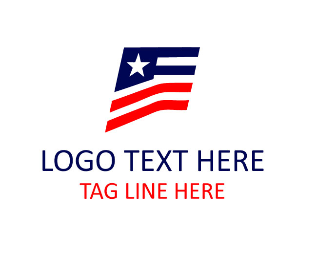 USA Stripes Logo