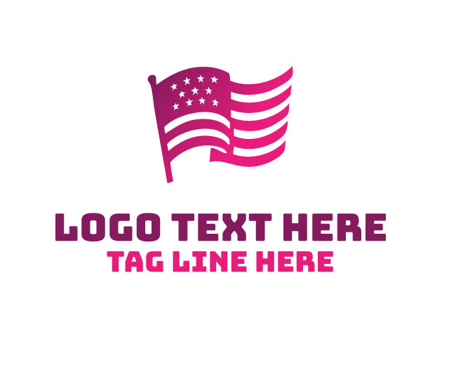 USA Patriot Flag Logo