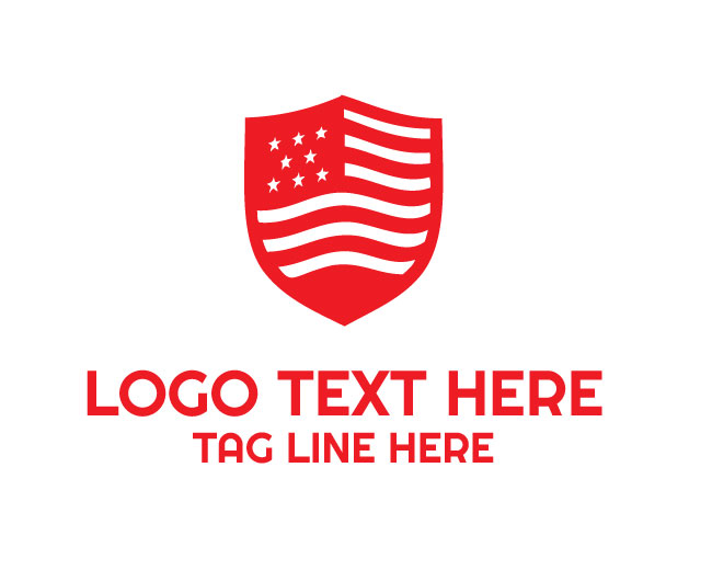 USA Pride Flag Logo