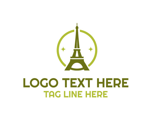 Eiffel Tower Travel Experience Logo