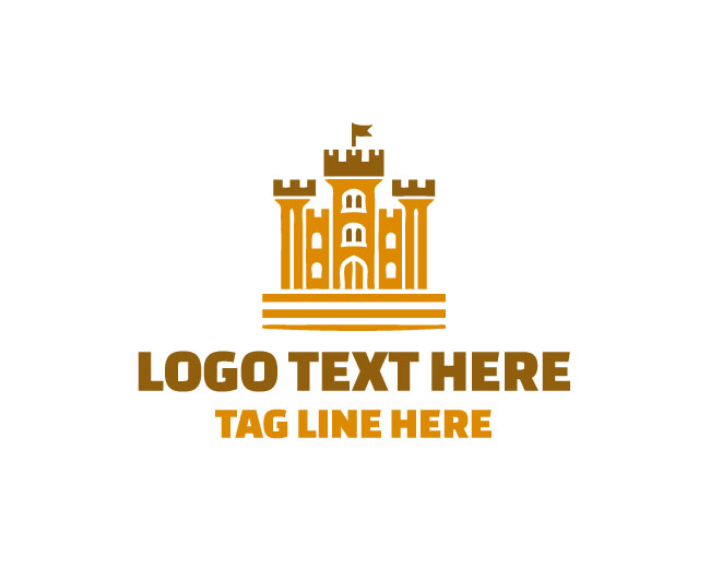  Castle Simple Style Logo