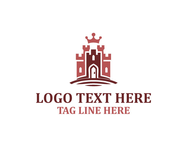 Castle Minimal Form Logo