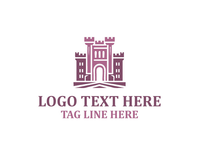 Castle Shield Design Logo