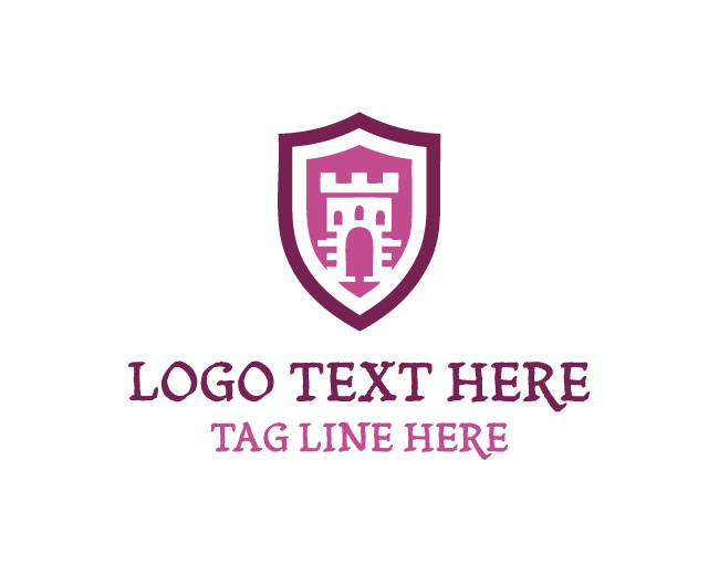Castle Tourism Design Logo