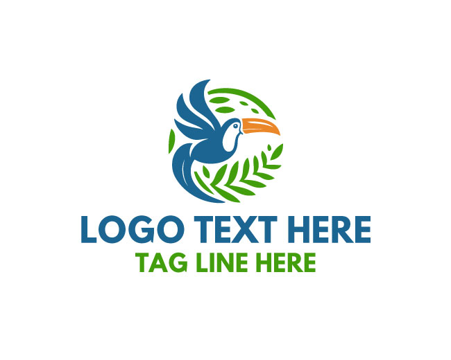  Toucan Forest leaf Logo