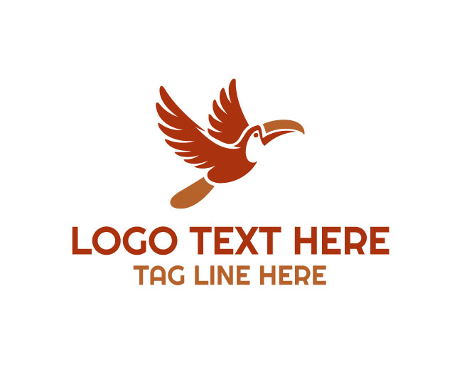Toucan Flying Logo