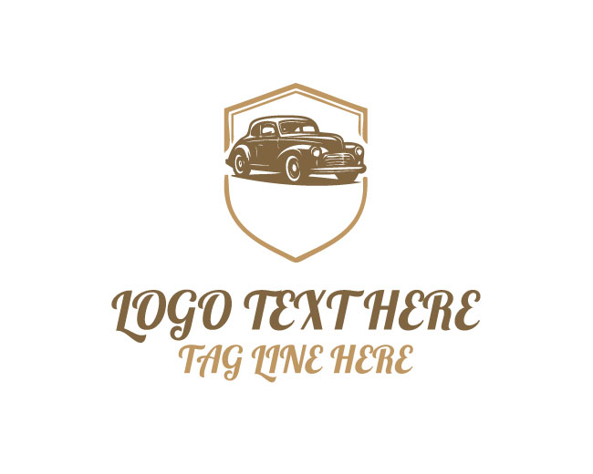 Vintage Car Luxury Logo