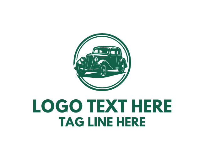 Vintage Car Emblem Logo