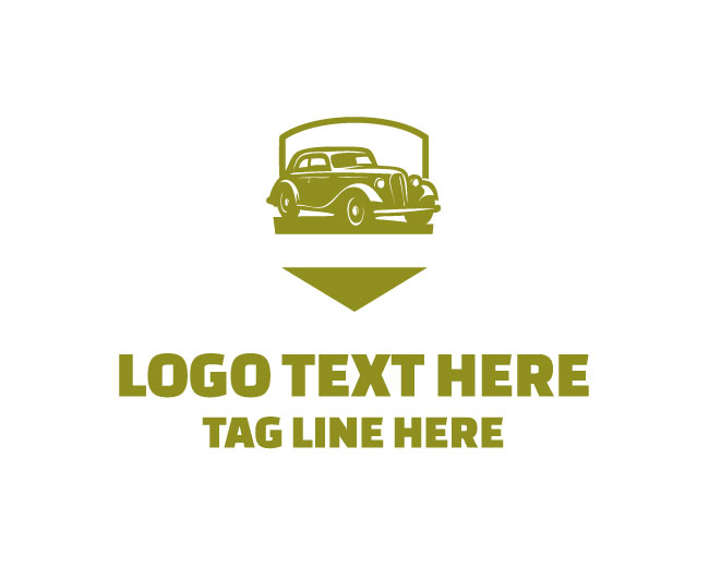 Vintage Car Speed Logo