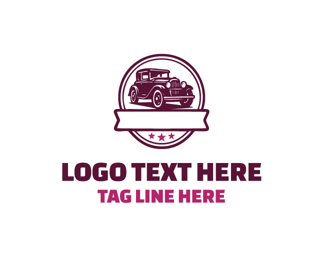 Vintage Car Classic Emblem Logo