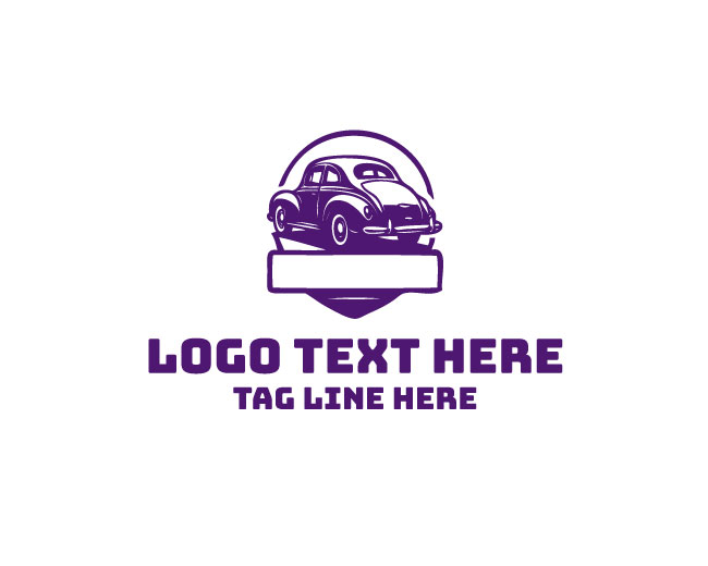 Vintage Car Auto Club Logo