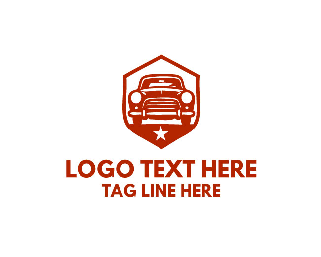 Vintage Car Show Logo