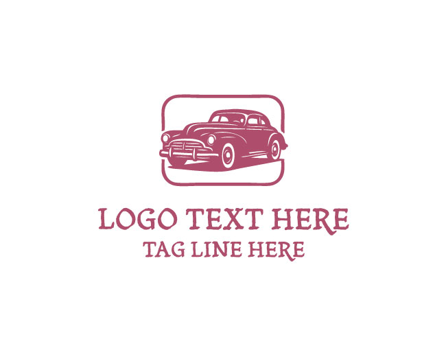 Vintage Car Emblem Logo