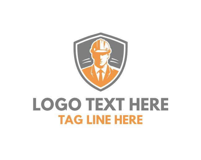 Construction Worker Logo