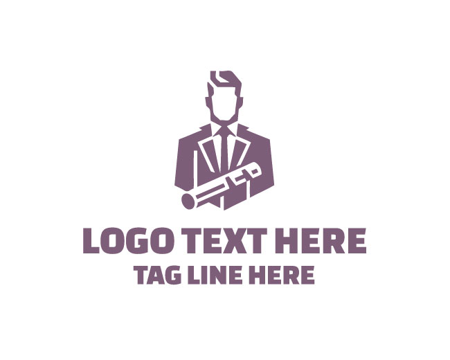 Construction Worker Logo