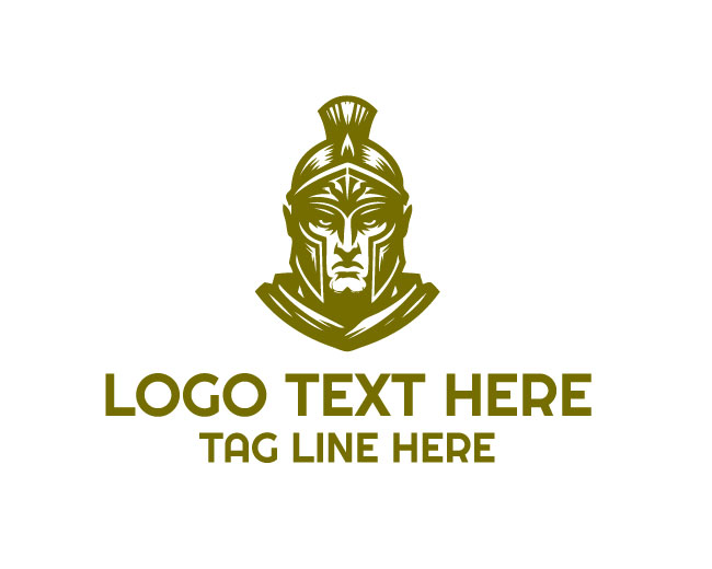  Ancient Warrior Hero Power Logo