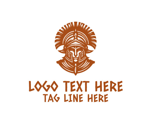 Ancient Warrior helmet Logo