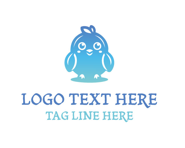 Joyful Baby Chick Logo