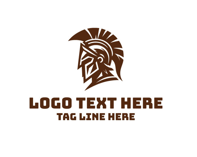 Ancient Warrior Battle King Logo
