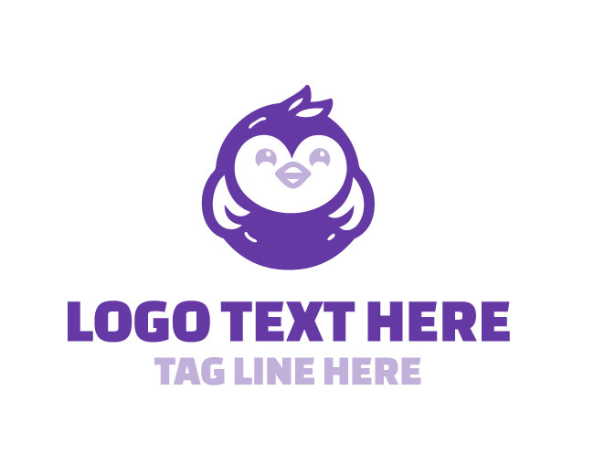 Lovely Baby Chick Logo