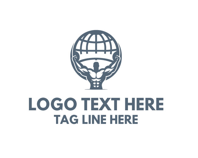 Strong Atlas Globe Logo
