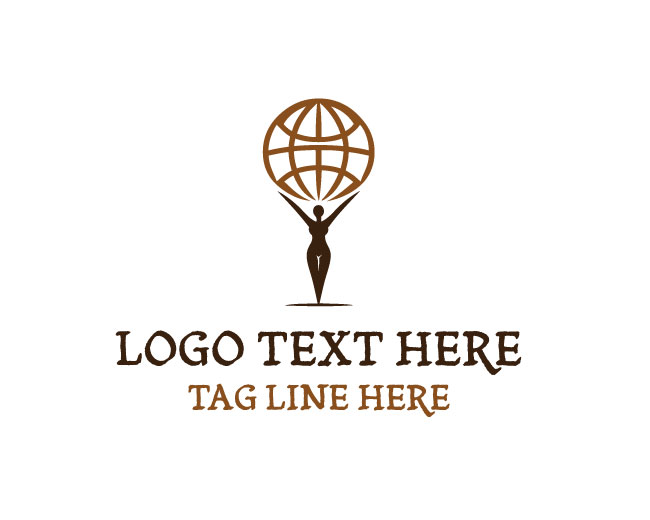 Atlas Globe Concept Logo